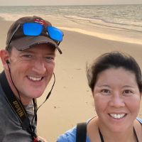 Swimming 29km across the Palk Strait