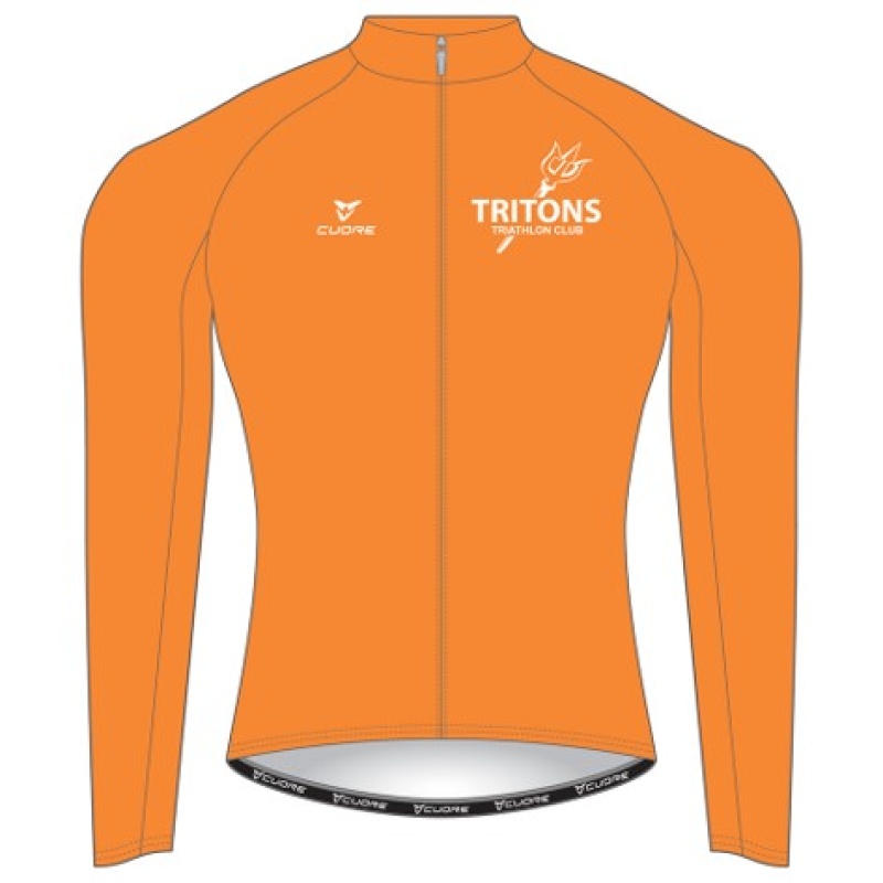 THERMAL WINDSHIELD JERSEY WITH REFLECTIVE STRIP