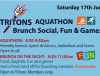 Tritons Aquathon/Boat Party Social